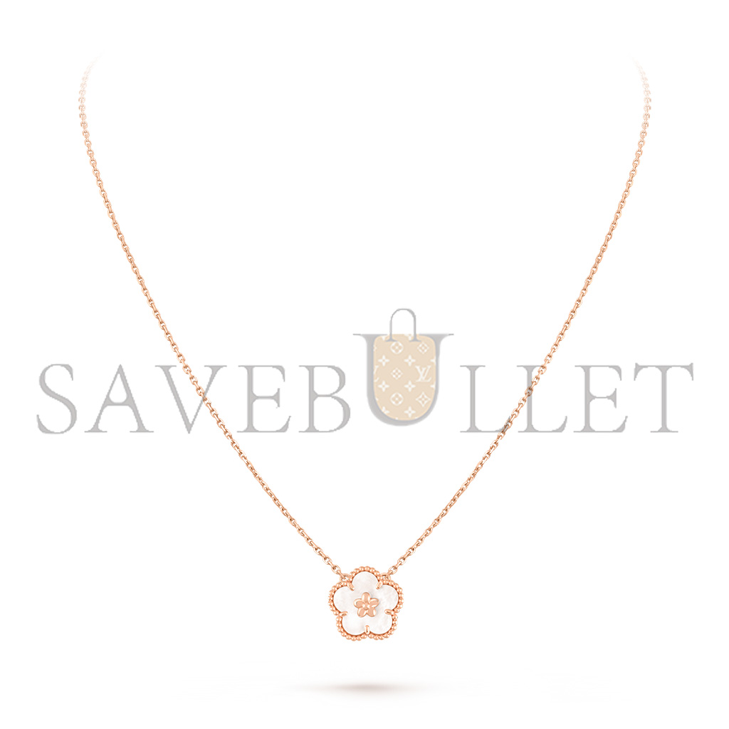 V*N CL*F arpels lucky spring pendant, plum blossom vcarp9x100